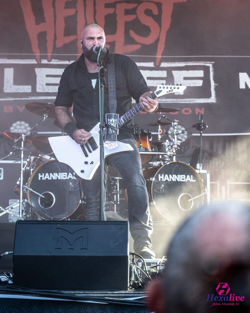 Hannibal en concert au Hellfest Le Off 2026, vu par Hexalive